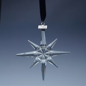 Swarovski Crystal Holiday Ornament 1995