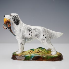 Royal Doulton Porcelain Figurine, English Setter with Pheasant