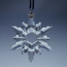 Swarovski Crystal 1998 Christmas Ornament