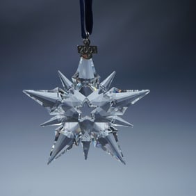 Swarovski Crystal 2001 Annual Edition Christmas Ornament
