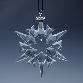 Swarovski Crystal 2007 Christmas Ornament