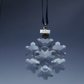 Swarovski Crystal Holiday Ornament 1996