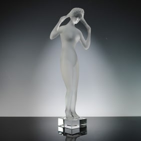 Lalique Crystal Figurine, Isis