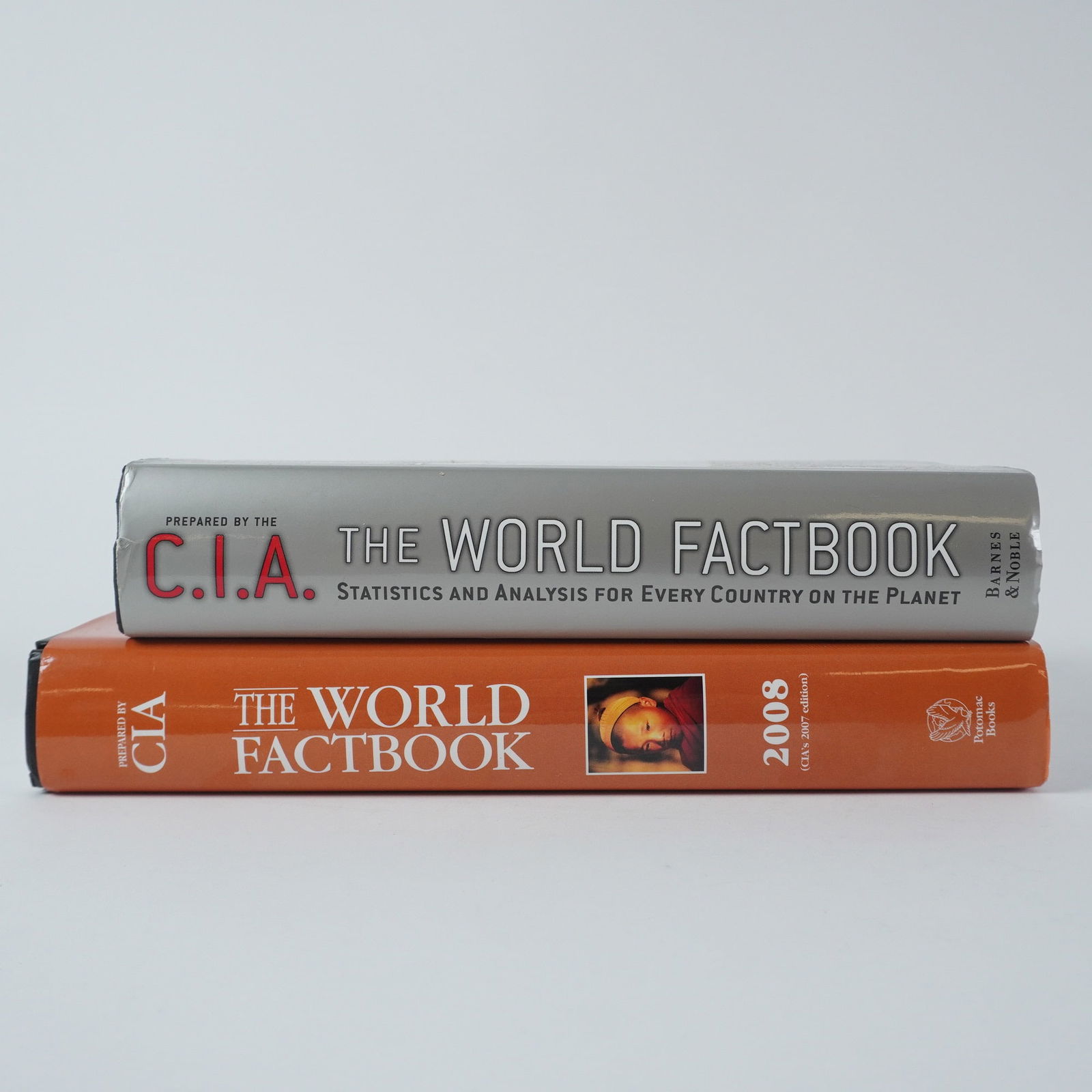 2pc CIA World Factbook Book Collection (1 of 3)