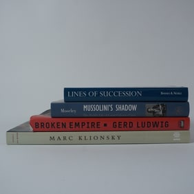 4pc Book Collection on Dynasties, Dictators, and Decline