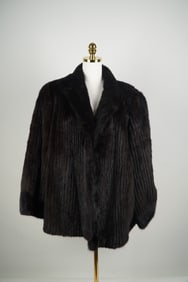 Luxury Natural Ranch Mink Fur Coat from Denmark