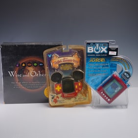 3pc Vintage Electronics and Board Game Collectibles