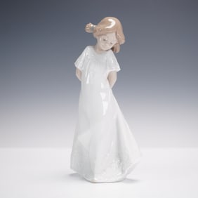 Nao by Lladro Porcelain Figurine, So Shy