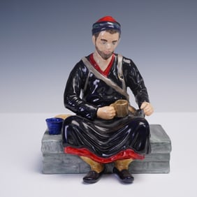 Reg Johnson and Sons Porcelain Figurine, Egyptian Water Carrier