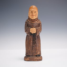 Syroco "Monk" Figural Corkscrew