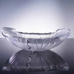 Lalique Crystal Nancy Cendrier Bowl