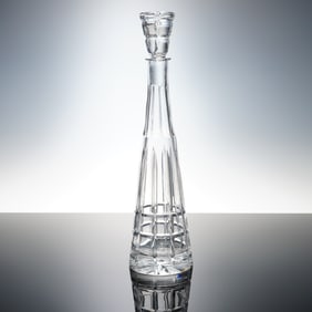 Badash Cut Crystal Decanter with Stopper