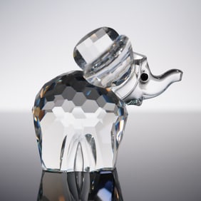 Swarovski Crystal Figurine, Elephant 015169