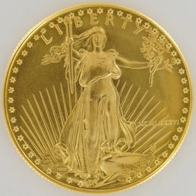 1986 1 oz American Gold Eagle 50 Dollar Coin