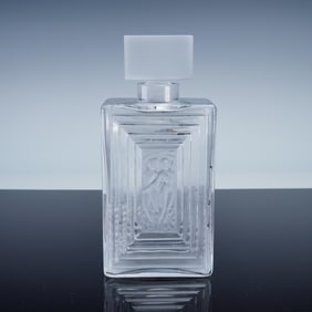 Lalique Crystal Perfume Bottle, Duncan No. 3