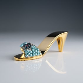 Rucinni Jeweled High Heel Figurine