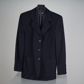 Escada Sport Navy Wool Blazer