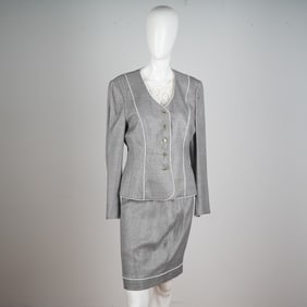 Margaretha Ley for Escada 3 pc Ensemble Skirt Suit