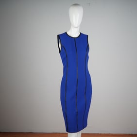 Michael Kors Royal Blue Sleeveless Sheath Dress