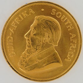 1984 South African 1 oz Gold Krugerrand Coin