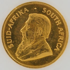 1980 South African 1 oz Gold Krugerrand Coin