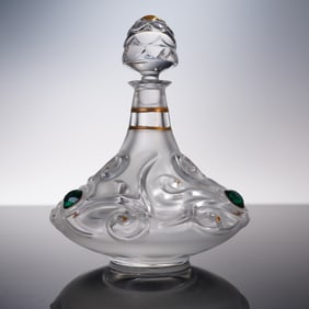 Royales de Champagne Crystal Perfume Bottle