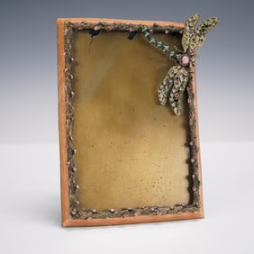 Jay Strongwater Dragonfly Picture Frame