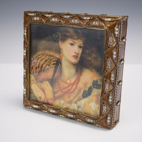 Jay Strongwater, Portrait Jeweled Treasure Box