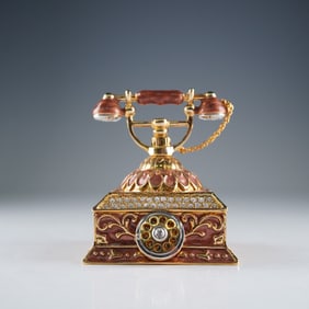 Ruccini, Jeweled Telephone Treasure Box