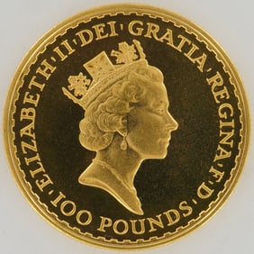 1987 Great Britain 1 oz Gold Britannia Coin
