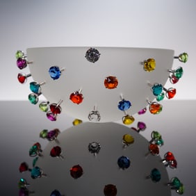 Swarovski "Apollo" Crystal Bowl by Borek Sipek