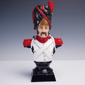Michael Sutty Porcelain Figurine, French Grenadier 1797