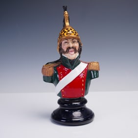Michael Sutty Porcelain Figurine, French Dragoon 1810