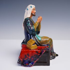 Studio Pottery Figurine, Merchant by Ray Johnson