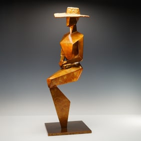 Jeannine Young Bronze Sculpture, Complicated Woman