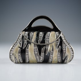 Rucinni Jeweled Handbag Trinket Box