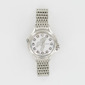 Fendi Crazy Carats Stainless Steel Ladies Watch with Box & Papers