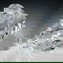 Rare Baccarat Crystal Signed Sculpture, Silverback Gorilla