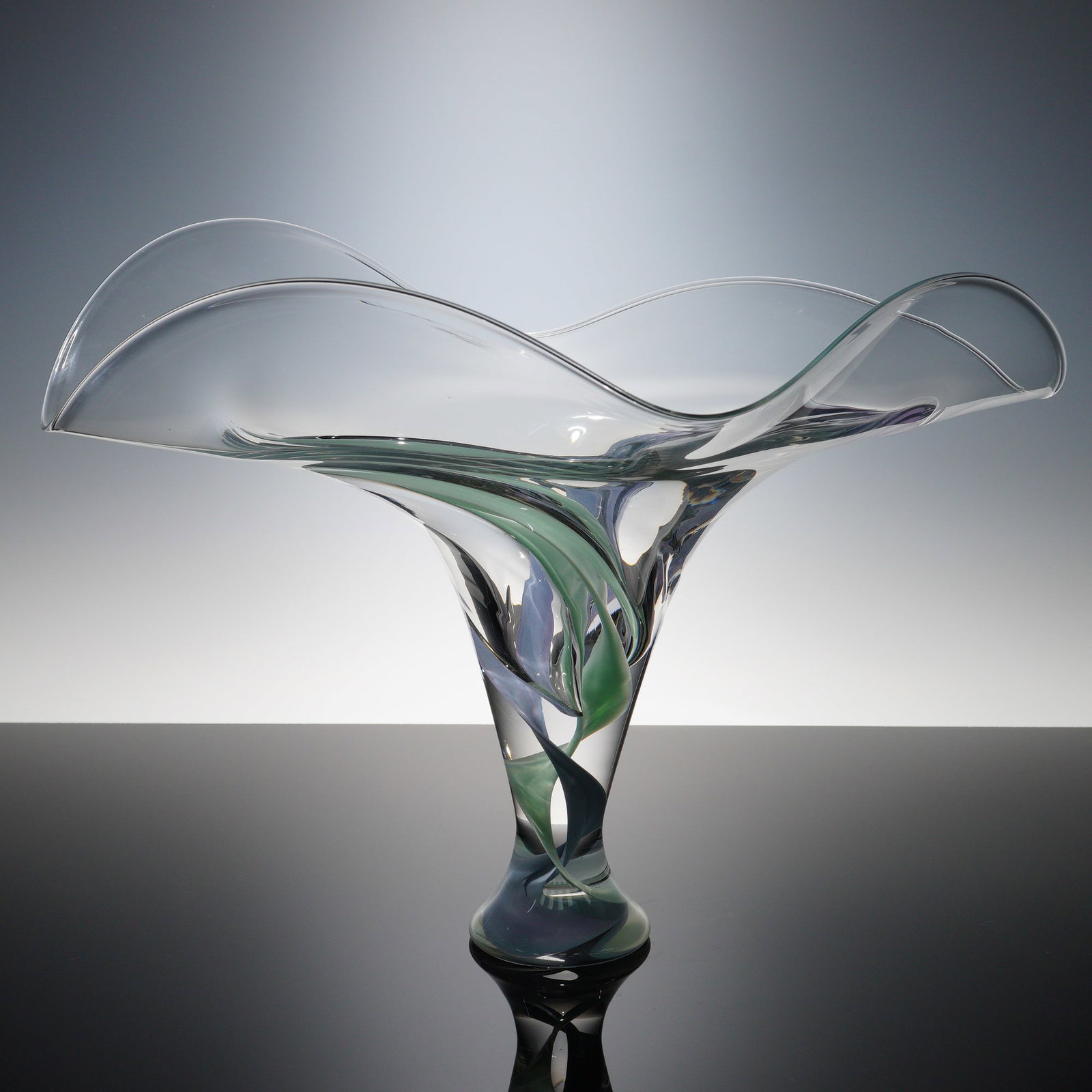 Barry Entner (American, b. 1959) Art Glass Sculpture (1 of 8)