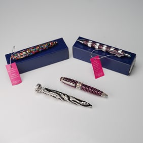 4pc Crystal Encrusted Pens