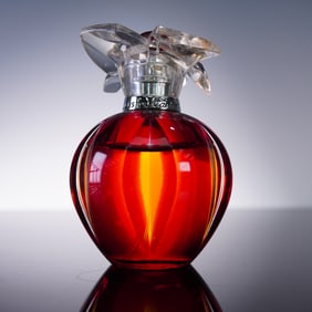 Cartier Perfume Bottle Delices de Cartier Red Glass