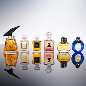 6pc Designer Perfume Set, Chanel, Burberry