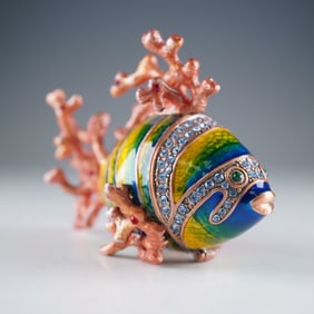 Rucinni Fish & Coral Trinket Box