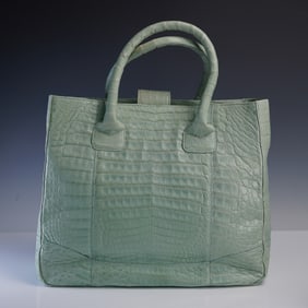 LAI Genuine Crocodile Tote Bag