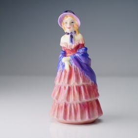 Royal Doulton Mini Figurine, A Victorian Lady M25