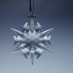 Swarovski Crystal 2002 Christmas Ornament