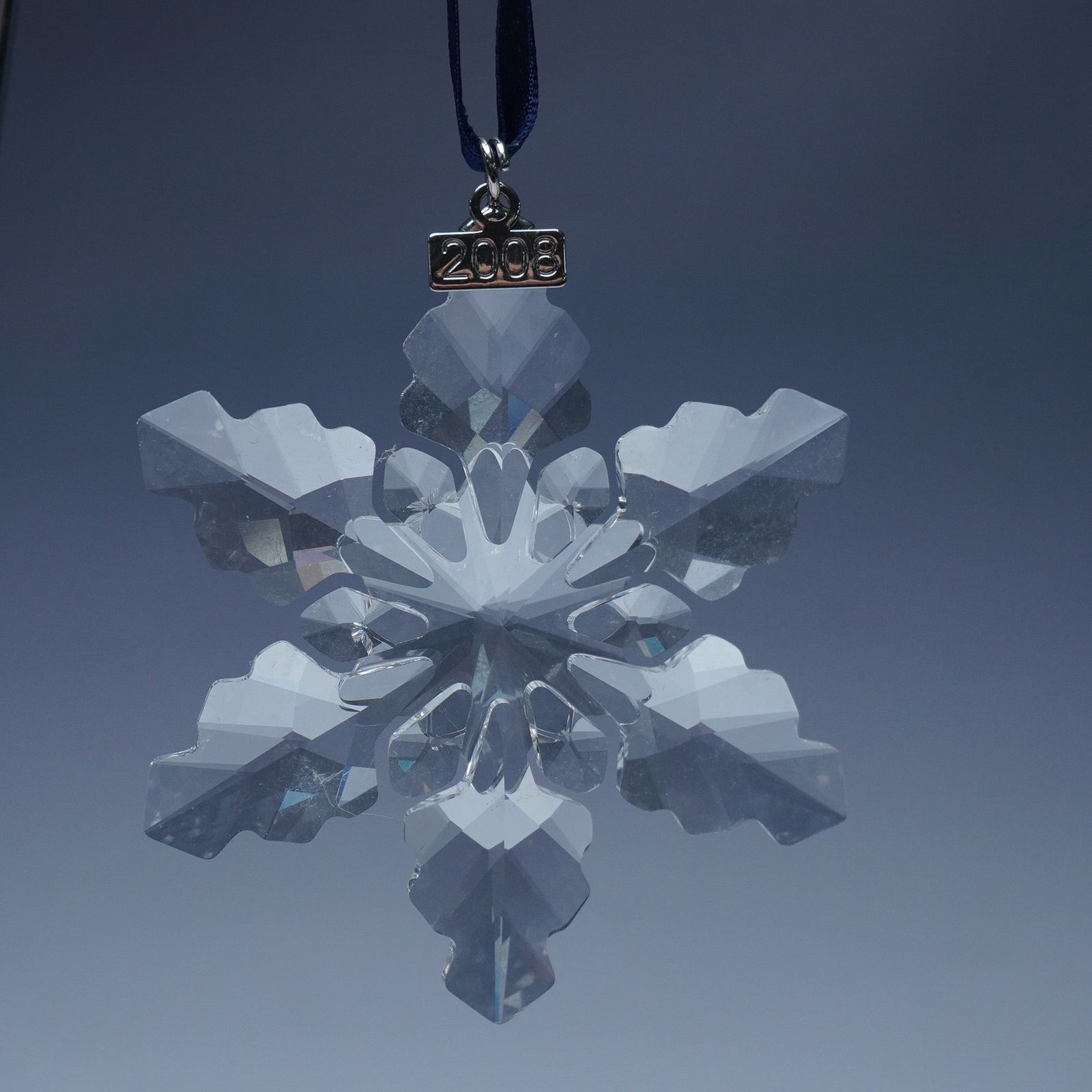 Swarovski Crystal 2008 Christmas Ornament (1 of 2)
