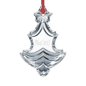 Baccarat Crystal 2015 Annual Tree Ornament