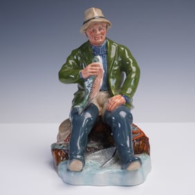 Royal Doulton Porcelain Figurine, A Good Catch HN2258