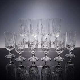 10pc Mikasa Water Goblets, Park Lane